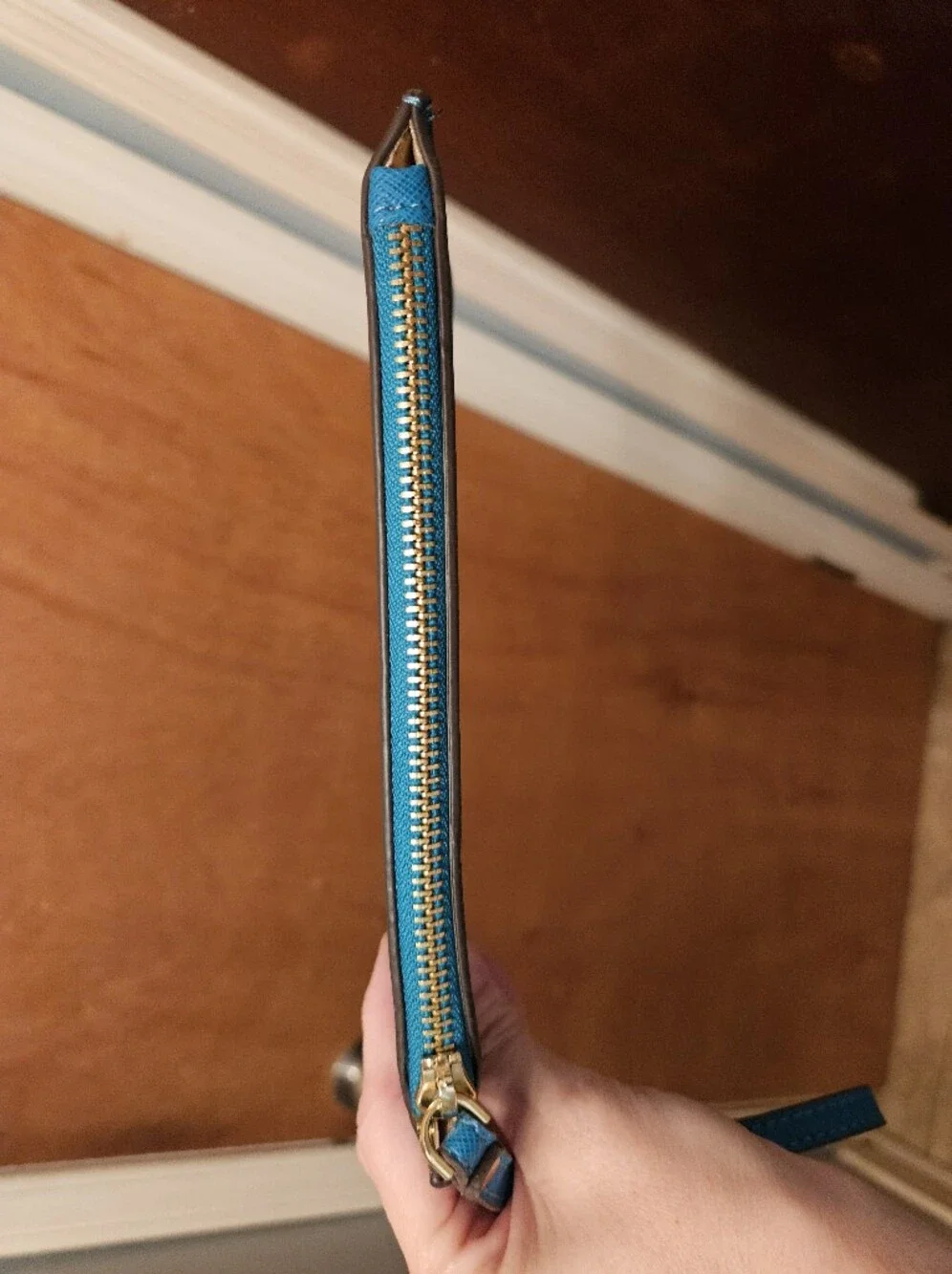 Kate Spade Teal Wristlet - Picture 14 of 16